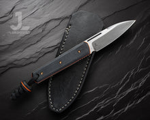 Feist Fixie Handmade W2 Black Linen & Orange G10 Nov 2025