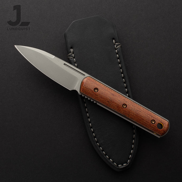 Feist Fixie Handmade Magnacut Vintage Micarta over Ultem