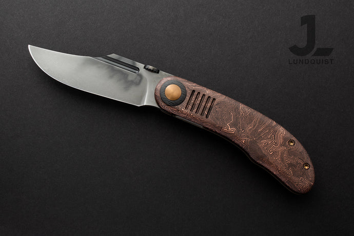 Handmade Custom Space Coral 1095 High Carbon Steel with a Hamon / Prototype / June 2025