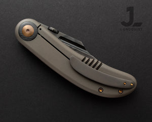 Handmade Custom Space Coral 1095 High Carbon Steel with a Hamon / Prototype / June 2025