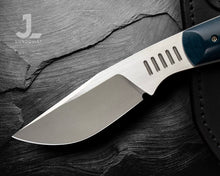 "Prototype" in Magnacut & modern blue paper micarta July 2026