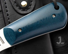 "Prototype" in Magnacut & modern blue paper micarta July 2026