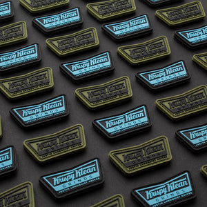 Krispy Klean Grinds PVC Patch Pair